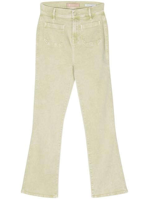 7 For All Mankind high-rise slim-kick jeans