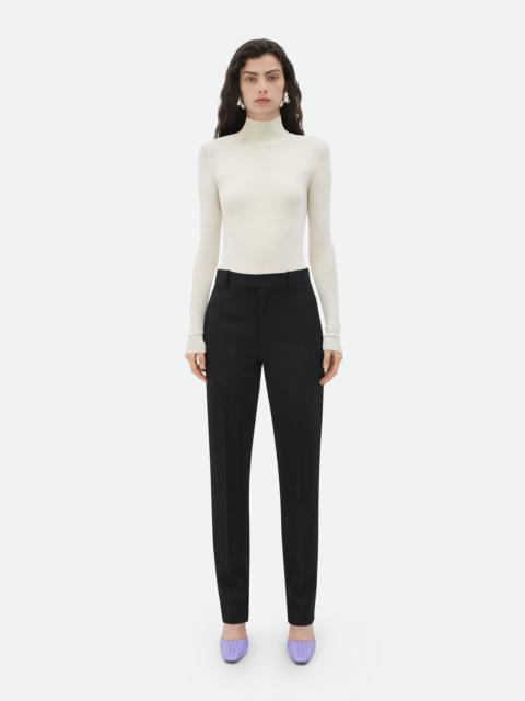 Bottega Veneta Sartorial Wool Slim Leg Pants