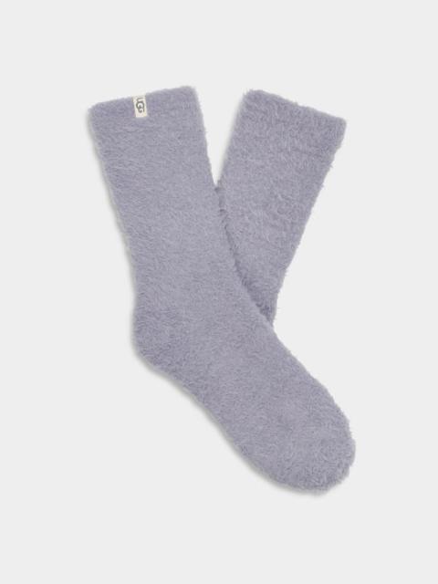 UGG ® Women's Teddi Cozy Crew Polyester Blend/Recycled Materials in Cloudy Grey