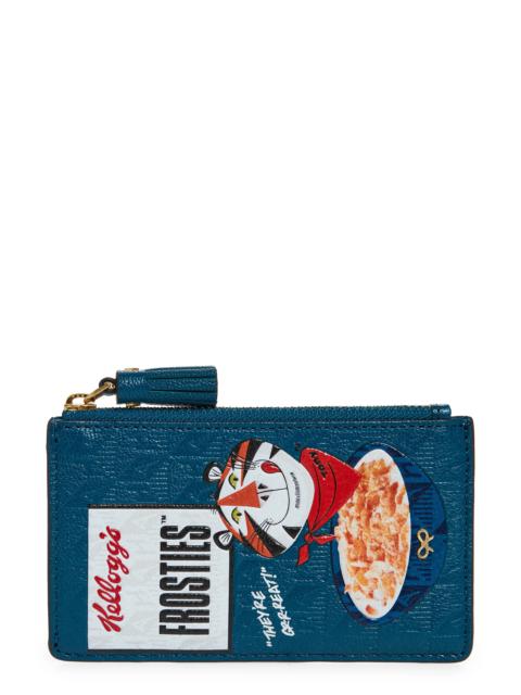 Anya Hindmarch x Kellogg's Tony The Tiger Frosties Leather Card Case