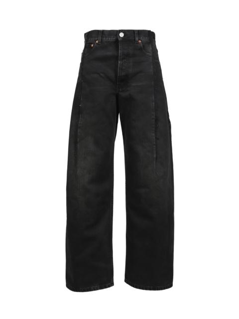 VETEMENTS CUT JEANS / BLK