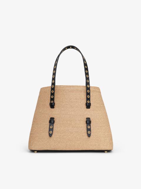 Alaïa MINA 25 BAG IN PAPER STRAW