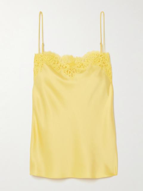 Stella McCartney Iconic Lace-trimmed Satin Camisole