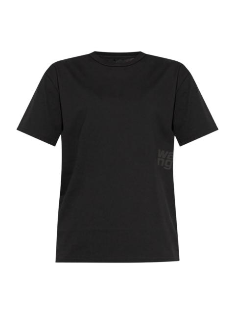 alexanderwang.t Essential Jersey Tee With Puff Logo
