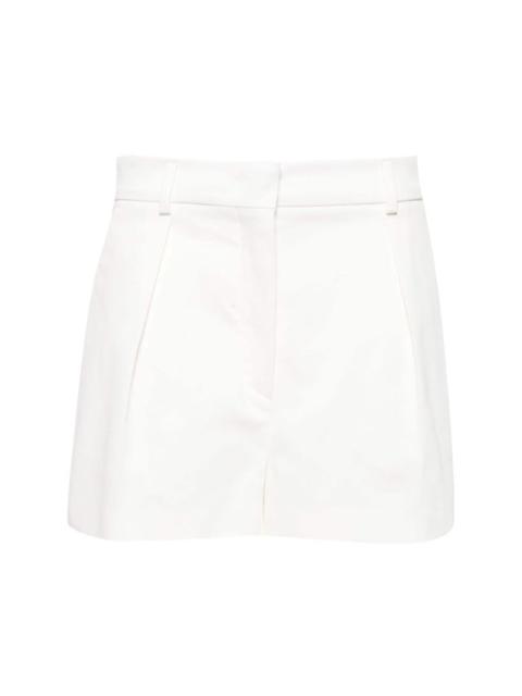 Sportmax White shorts with pleats