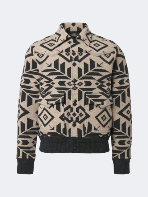 RRL by Ralph Lauren Wool jacquard blouson jacket