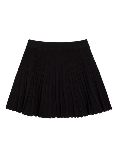 LoveShackFancy pleated mini skirt