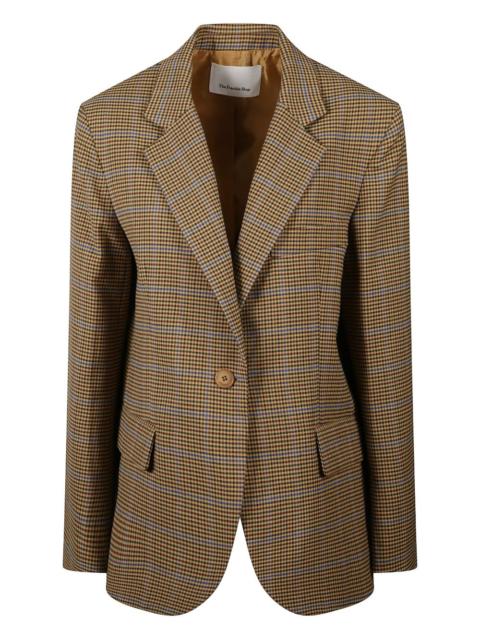 The Frankie Shop Lyra houndstooth blazer