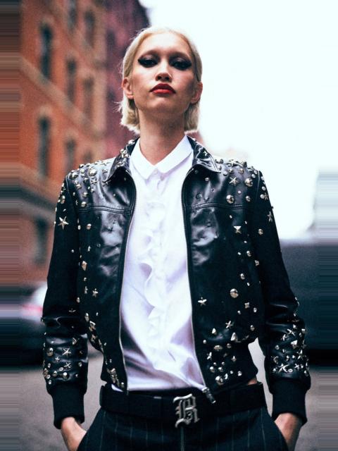 R13 BERLIN LEATHER JACKET