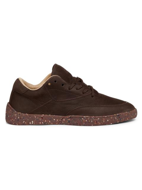 GABRIELA HEARST Women's Ohio Low-Top Leather Sneakers - Dark Chocolate