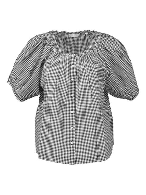 June puff-sleeve blouse