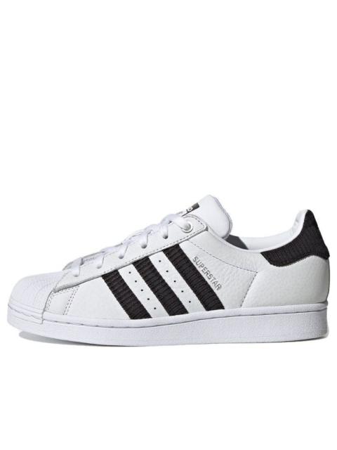 adidas (WMNS) adidas Superstar 'Black Corduroy Stripes' H69025