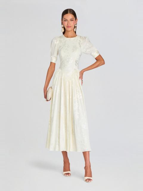 HEMANT & NANDITA RASA CORSET MIDI DRESS