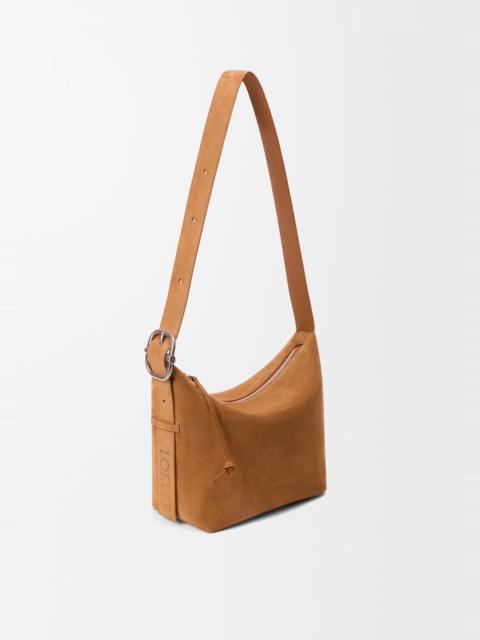 Loewe Medium Loop hobo in suede calfskin