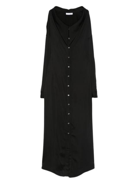 VIKTOR & ROLF scoop neckline shirt maxi dress