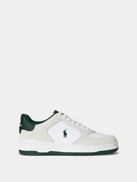 Polo Ralph Lauren Masters Court Nubuck-Paneled Sneaker