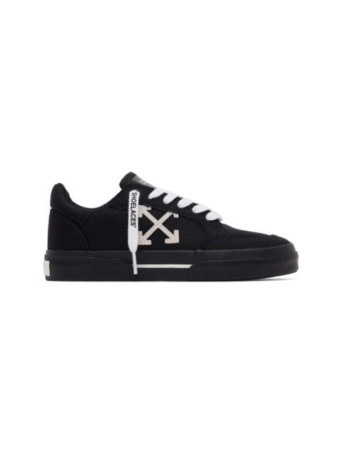Off-White Black Low Vulcanized Sneakers