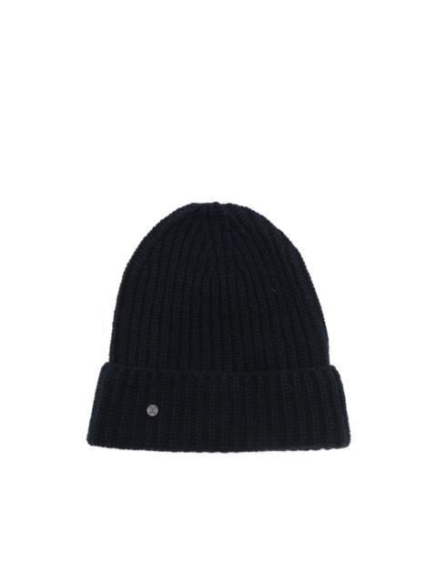 CLOSED ribbed beanie hat