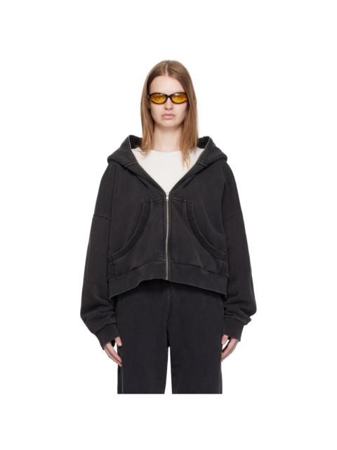 entire studios Black Eternal Zip Hoodie
