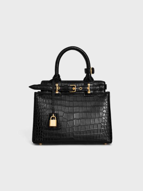 CELINE TEEN CELINE CONTI BAG in POROSUS crocodile