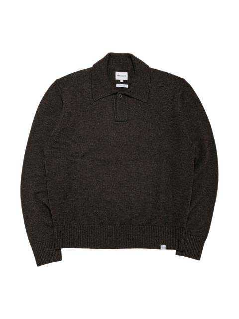 NORSE PROJECTS Anholt Lambswool Heathland Brown