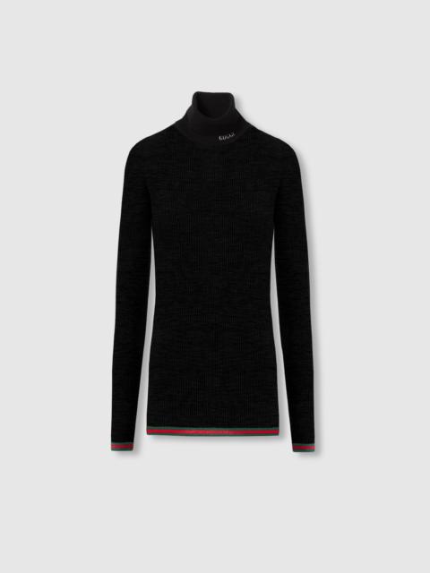 GUCCI Cashmere and silk blend top