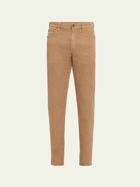 Men's Quarona Linen-Cotton 5-Pocket Pants