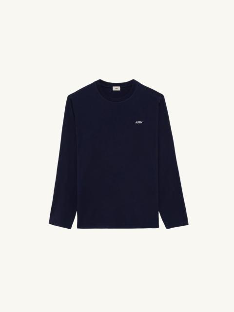 AUTRY LONG-SLEEVE EMBROIDERED LOGO TEE UNISEX
