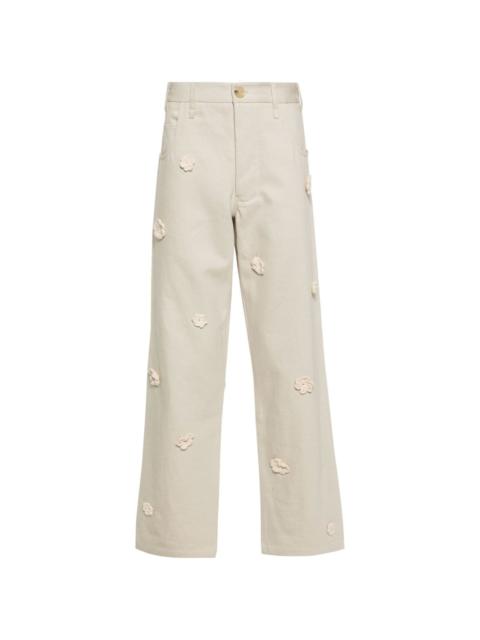 Song for the Mute Daisy mid-rise straight-leg jeans