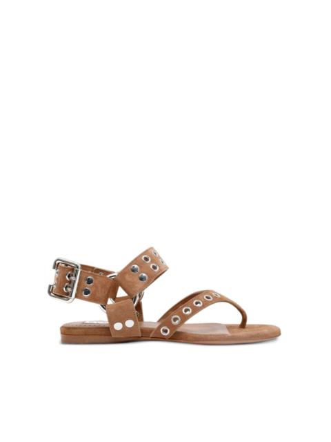 Alaïa buckle-fastening eyelet sandals