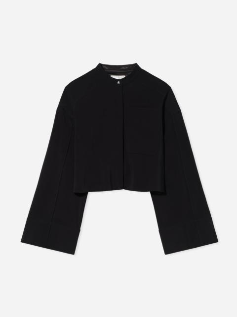 CO Bell Sleeve Blouse in Crepe