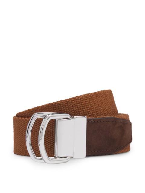 BOSS BOSS BY BECKHAM TAPE BELT WITH NUBUCK TRIMS