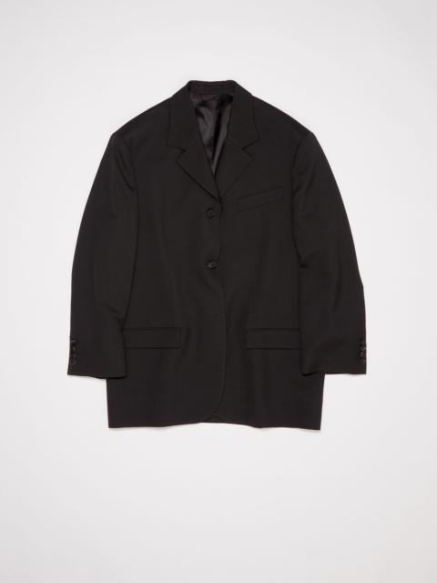 Tailored suit jacket - Black