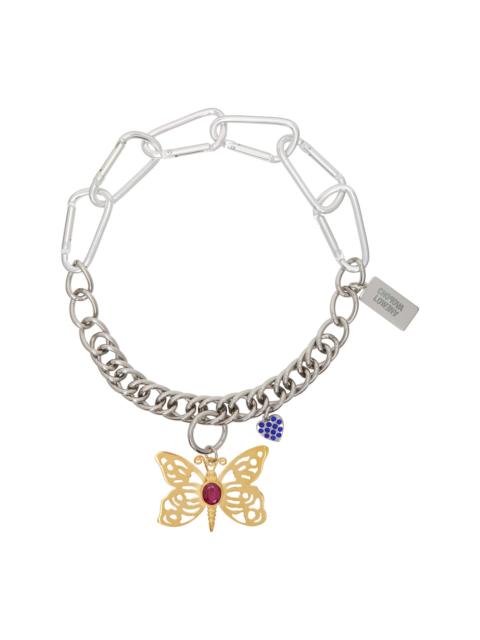 Chopova Lowena Butter Heart Carabiner Necklace