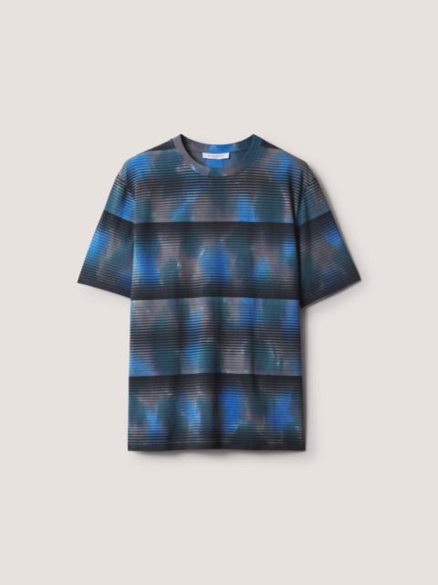 Maison Kitsuné WATERCOLOR STRIPES COMFORT TEE-SHIRT