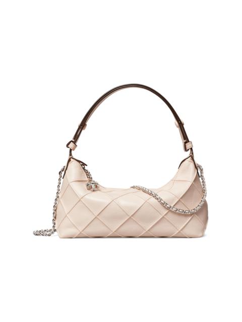 TORY BURCH Women's Fleming Leather Pouchette Shoulder Bag - Soft Pink