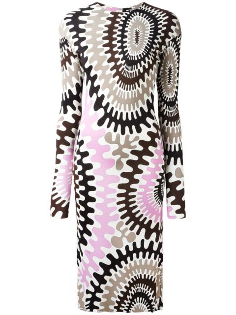 PUCCI longsleeved printed dress