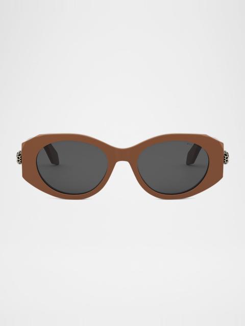 BVLGARI Serpenti Oval Sunglasses