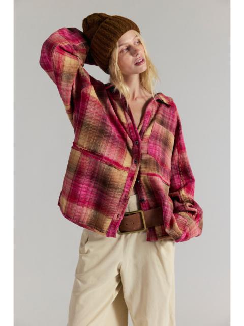 FREE PEOPLE We The Free Cozy In Plaid Shirt