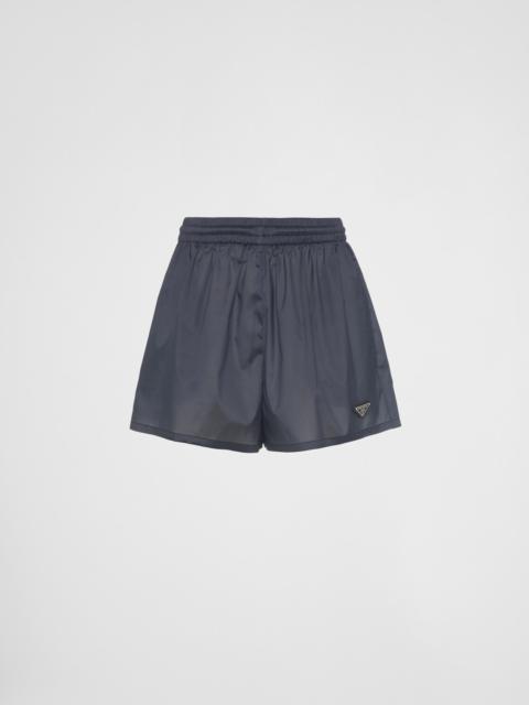 Prada Technical silk boxer shorts