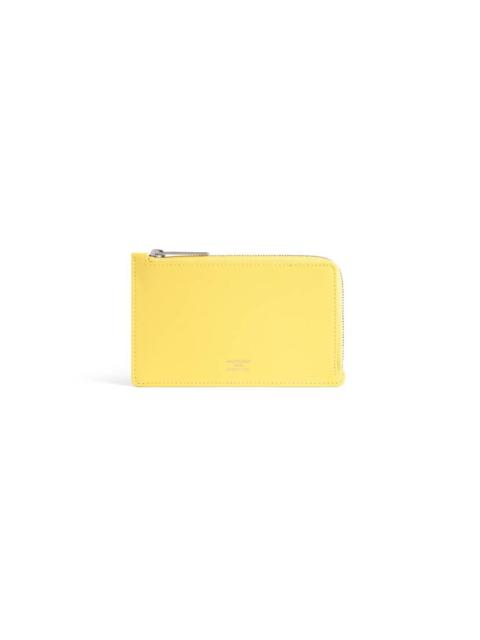 Women's Envelope Long Coin And Card Holder  in Yellow