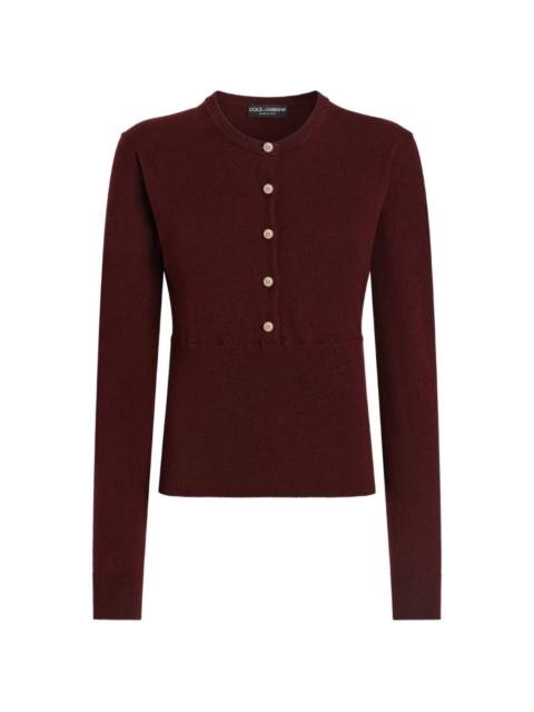 Dolce & Gabbana cashmere Serafino pullover