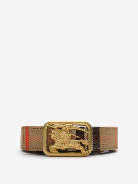 Burberry Reversible Check Rider Belt​