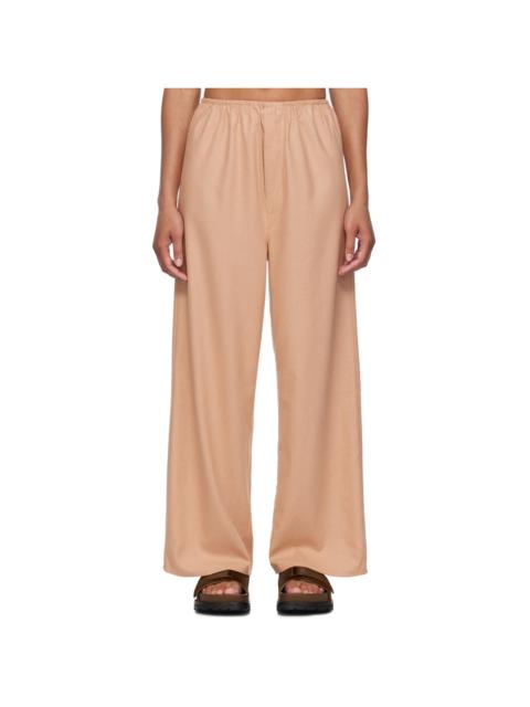 BASERANGE Pink Stoa Trousers