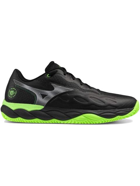 Mizuno Mizuno Wave Enforce Court Padel Black Foliage Green