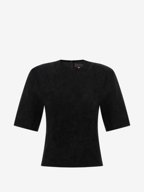 STOULS Luv suede T-shirt