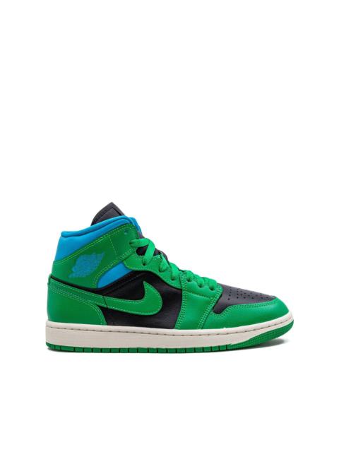 Air Jordan 1 Mid "Lucky Green/Aquatone" sneakers