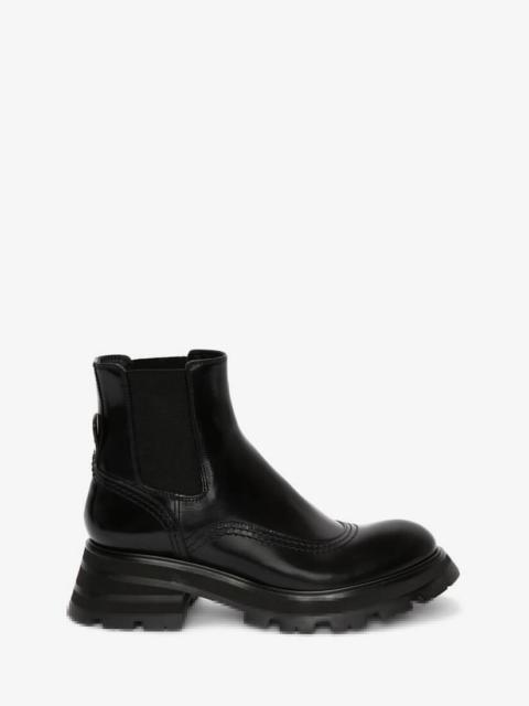 Alexander McQueen Women's Wander Chelsea Boot in Black