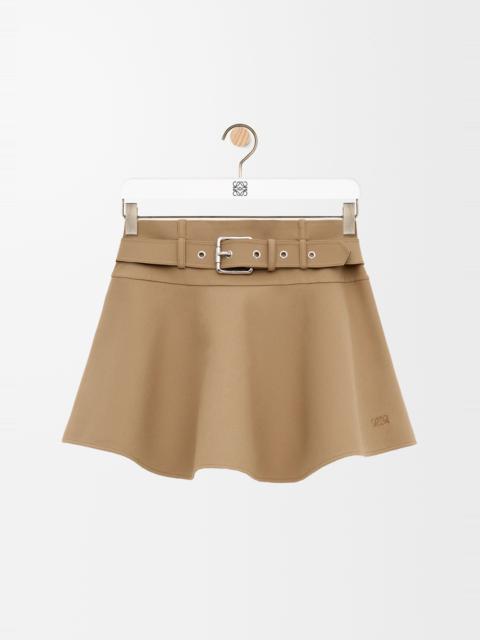 Loewe Mini skirt in cotton