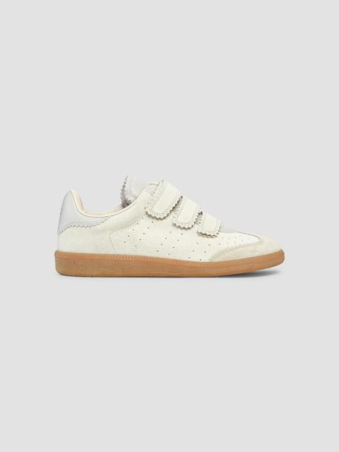 Isabel Marant Women's Beth Suede Low-Top Sneakers - Ecru